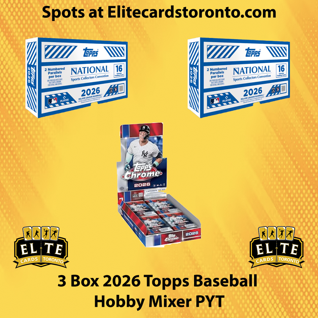 3 Box 2026 Topps Baseball Hobby Mixer PYT - Break #3542