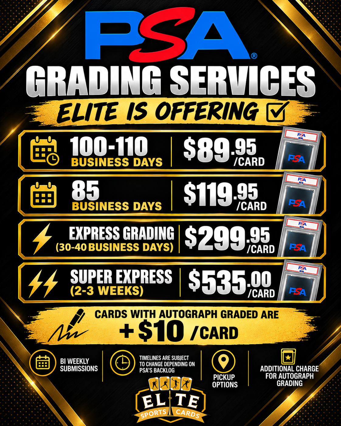 PSA Grading