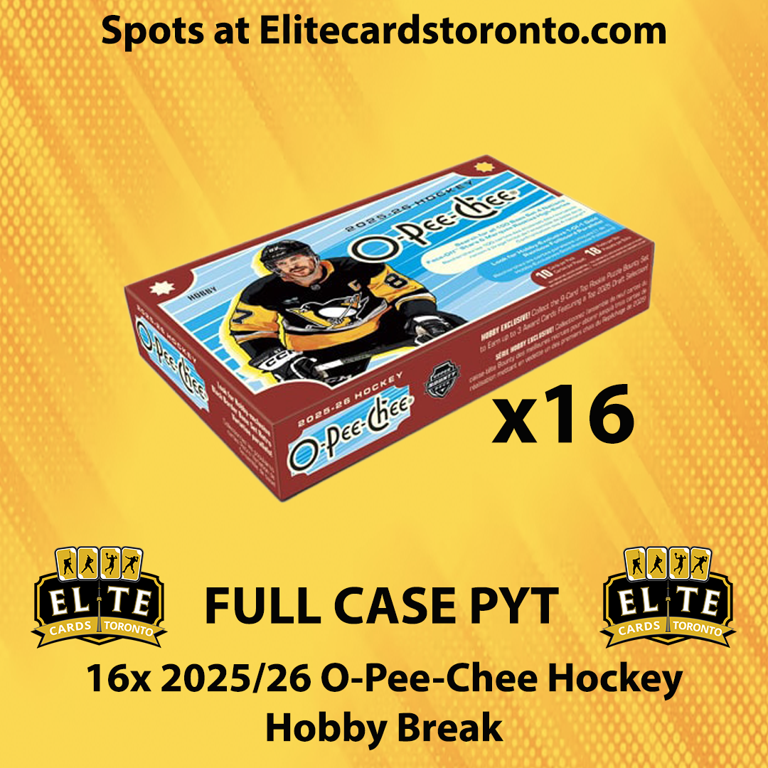 2025 - 2026 O-Pee-Chee Hockey Hobby Case PYT (16 Box) - Break #2995