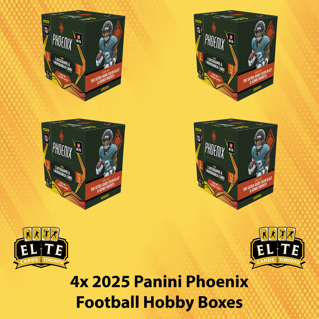 4 Box 2025 Panini Phoenix Football Hobby PYT - Break #2898