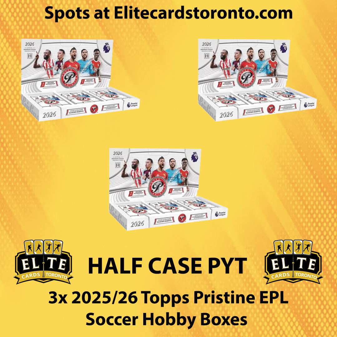 2025/26 Topps Pristine EPL Soccer Hobby Half Case PYT (3 Box) - Break #3420