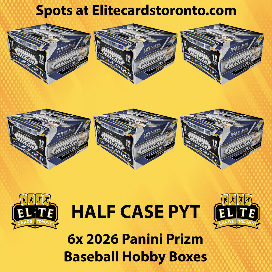 2026 Panini Prizm Baseball Hobby Half Case PYT (6 Box) - Break #3621