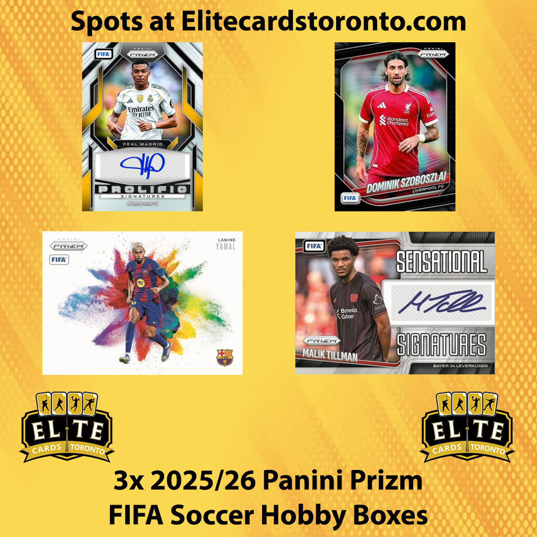 3 Box 2025 - 2026 Panini Prizm FIFA Soccer Hobby PYT #2 - Break #3286