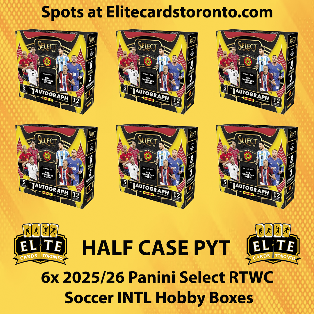 2025 - 2026 Panini Select RTWC Soccer INTL Hobby Half Case PYT - Break #3509
