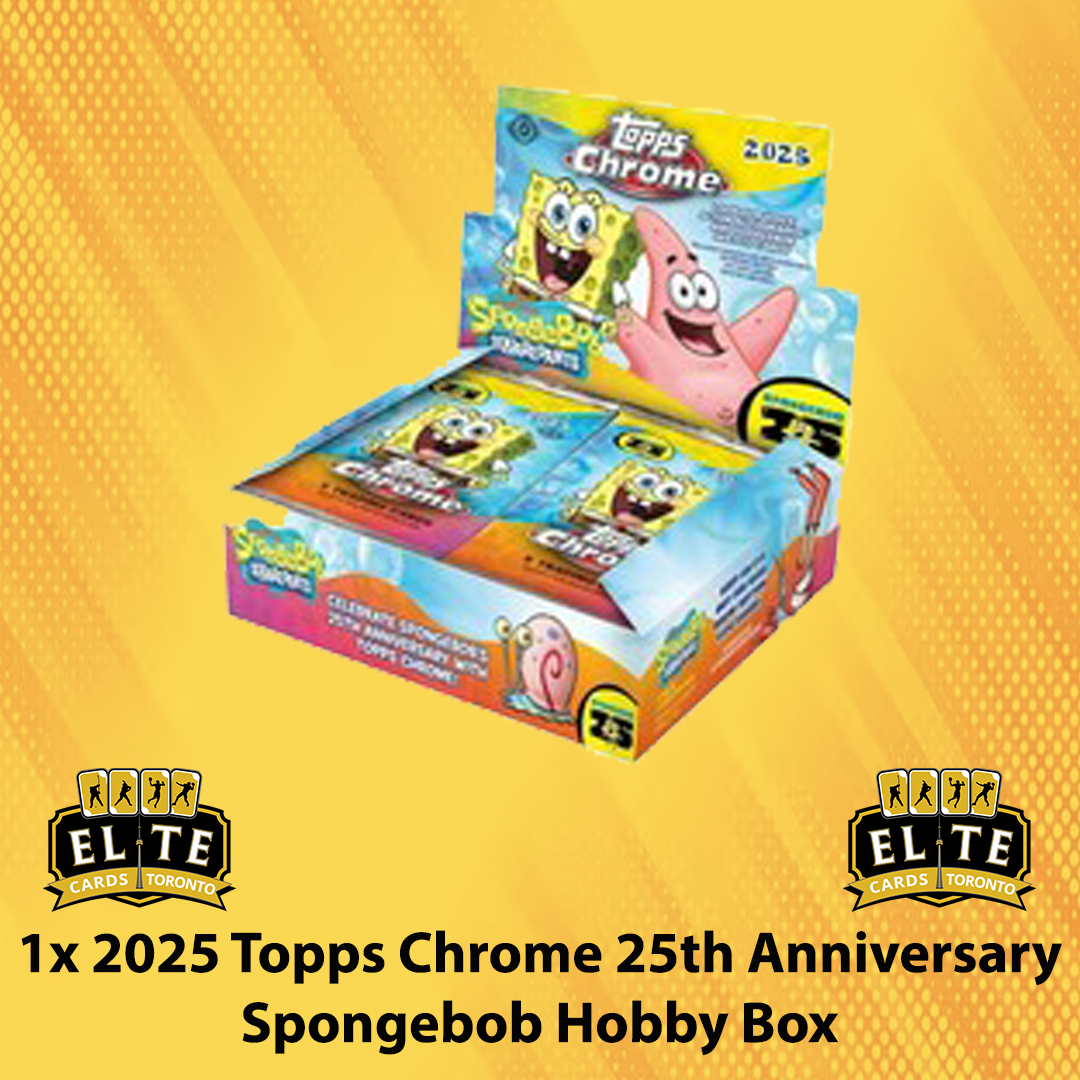 2025 Topps Chrome Spongebob 25th Anniversary Hobby Break #2 - Break #2885