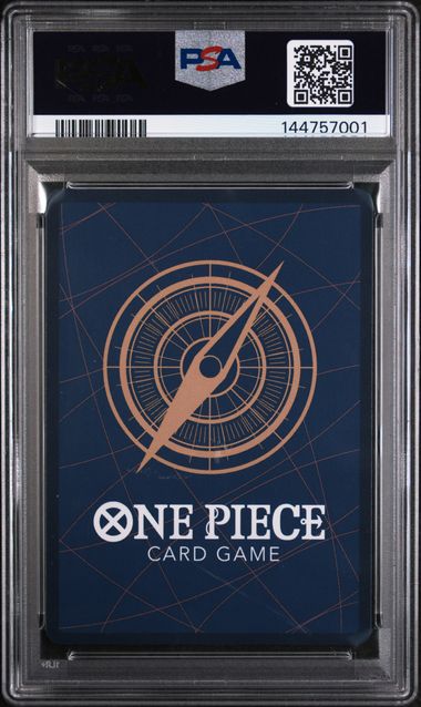 2025 ONE PIECE OP11 EN MONKEY D. LUFFY SEC #118 PSA 10