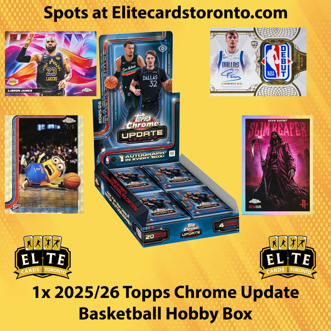 2025 - 2026 Topps Chrome Update Series Basketball Hobby PYT - Break #3461