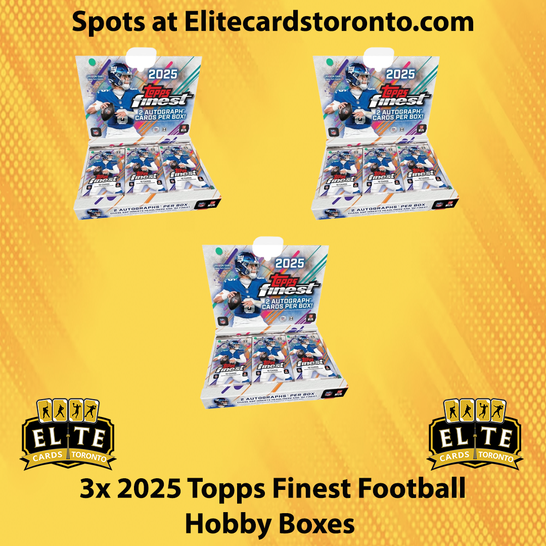 3 Box 2025 Topps Finest Football Hobby PYT #2 - Break #3285
