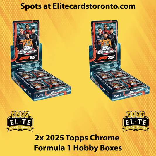 2 Box 2025 Topps Chrome F1 Hobby PYD - Break #3062
