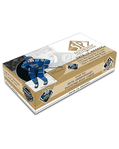 2018 - 2019 Upper Deck SP Authentic Hockey Hobby