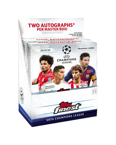 2019 - 2020 Topps Finest UEFA Champions Leauge Soccer Hobby