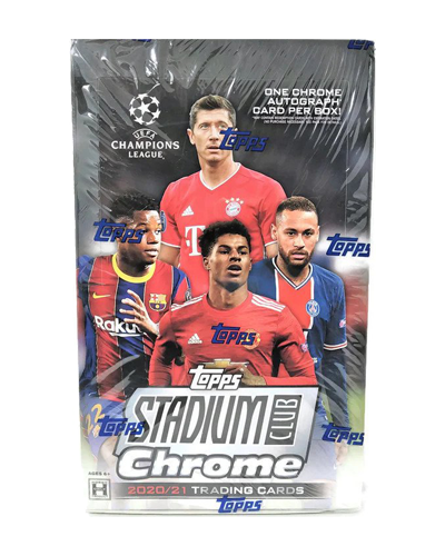 2020 - 2021 Topps Stadium Club Chrome UEFA Soccer Hobby