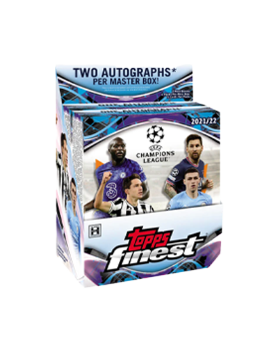 2021 - 2022 Topps Finest UEFA Champions League Soccer Hobby