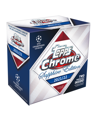 2021 - 2022 Topps UEFA Champions League Chrome Soccer Sapphire Edition