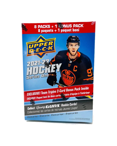 2021 - 2022 Upper Deck Series 1 Hockey Mega Blaster