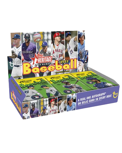 2022 Topps Heritage High Number Baseball Hobby