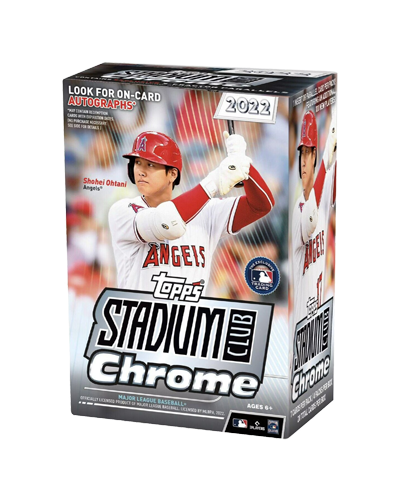 2022 Topps Stadium Club Chrome Baseball Blasters