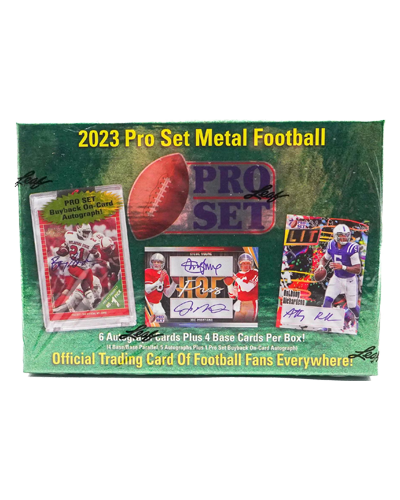 2023 Leaf Pro Set Metal Football Hobby