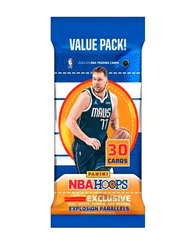 2024 - 2025 Panini NBA Hoops Basketball Fat Pack
