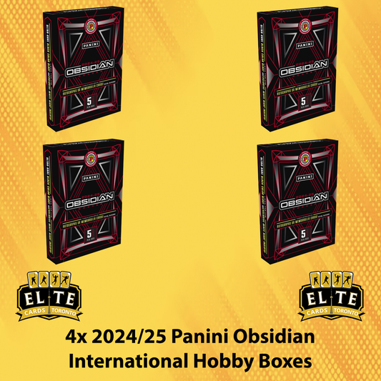 4 Box 2024 - 2025 Panini Obsidian Soccer International Hobby PYT - Break #2742