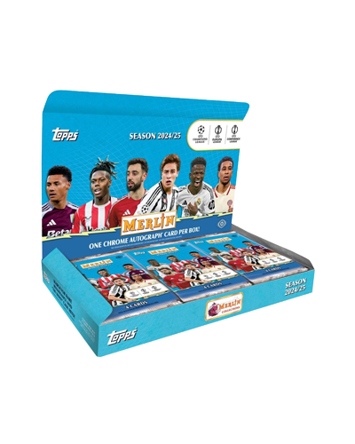 2024 - 2025 Topps UEFA Club Competitions Merlin Chrome Soccer Hobby (Pre-Order)(Dec 18th)
