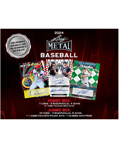 2024 Leaf Metal Baseball Hobby