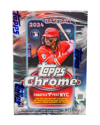 2024 Topps Chrome Fanatics NYC Baseball Blaster