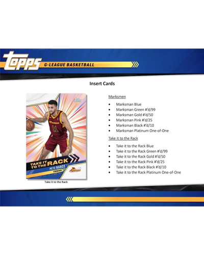 2024 Topps G League Basketball Hobby