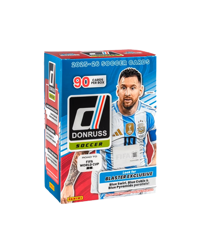 2025 - 2026 Panini Donruss Road to FIFA World Cup 26 Soccer Trading Cards Blaster