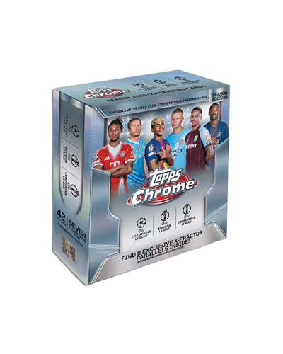 2025 - 2026 Topps UEFA Club Competitions Chrome Soccer Mega