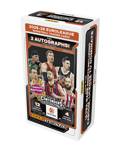 2025 - 2026 Panini Contenders EuroLeague Basketball Hobby