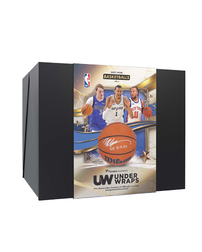 2025 - 2026 Under Wraps Autographed NBA Basketballs Volume I - Single Mystery Box