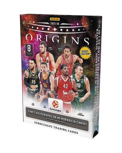 2025 - 2026 Panini Origins EuroLeague Basketball Hobby