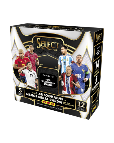 2025 - 2026 Panini Select Road To FIFA World Cup 2026 Soccer Hobby (Pre order, July 22nd)