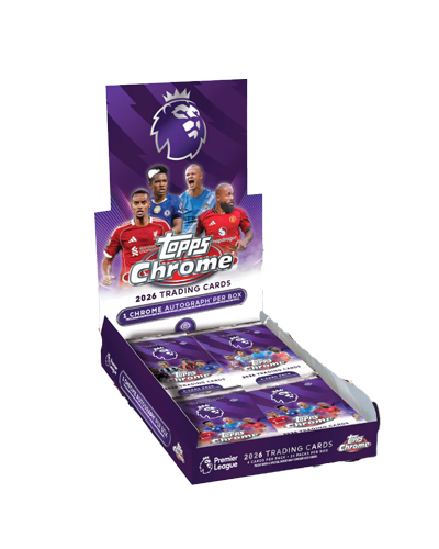 2026 Topps Chrome English Premier League Soccer Hobby