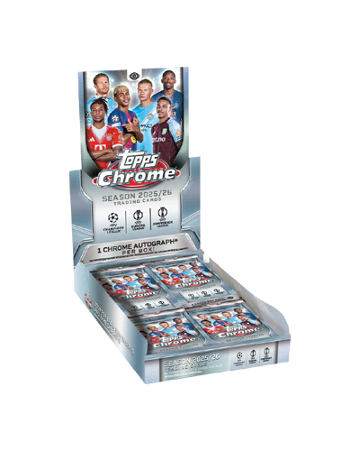 2025 - 2026 Topps Chrome UEFA Club Competitions Soccer Hobby