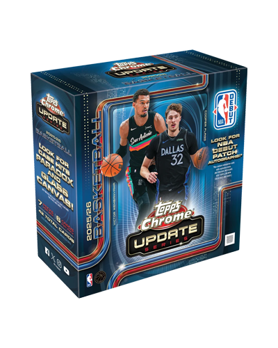 2025 - 2026 Topps Chrome Update Series Basketball Mega