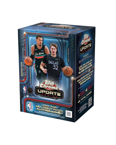 2025 - 2026 Topps Chrome Update Series Basketball Blaster