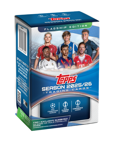 2025 - 2026 Topps UEFA Club Competitions Soccer Value Box