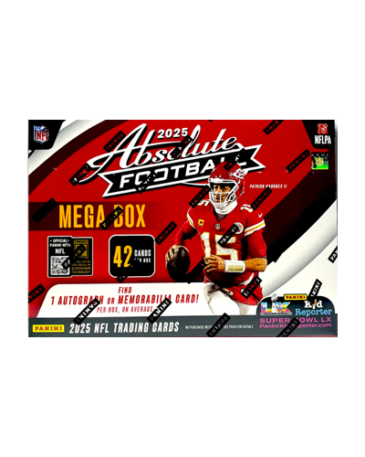 2025 Panini Absolute Football Hobby Mega