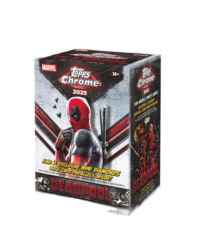 2025 Topps Chrome Marvel Deadpool Blaster