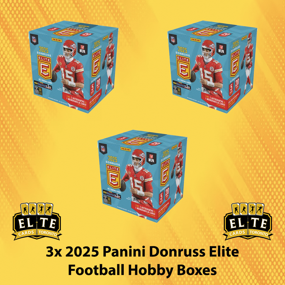 3 Box 2025 Panini Donruss Elite Football Hobby PYT #2 - Break #2696