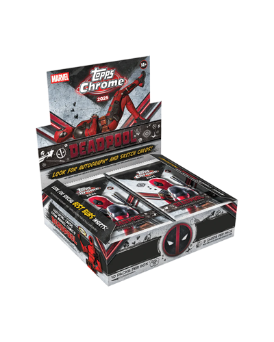 2025 Topps Chrome Deadpool Hobby (April 1st)