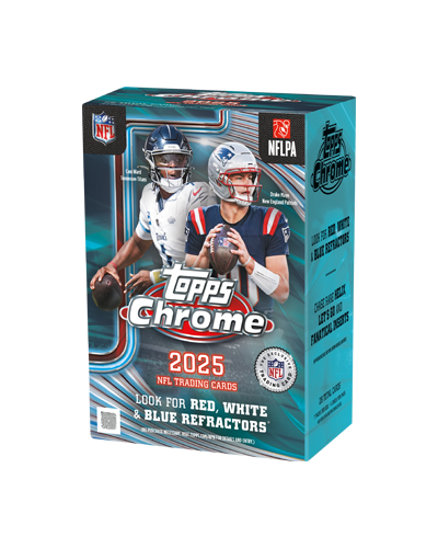 2025 Topps Chrome Football Blaster