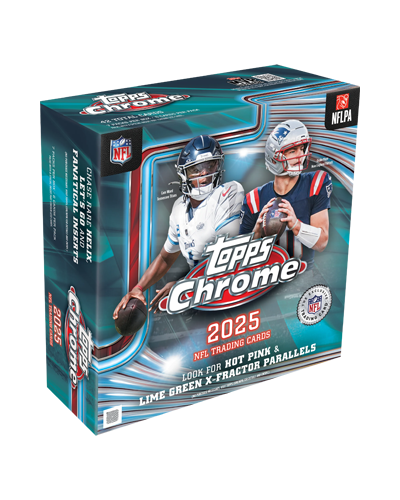 2025 Topps Chrome Football Mega