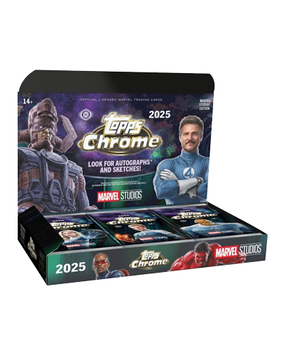 2025 Topps Chrome Marvel Studios Hobby (Pre Order)(Dec 23rd)