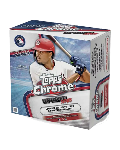 2025 Topps Chrome Update Series Baseball Mega