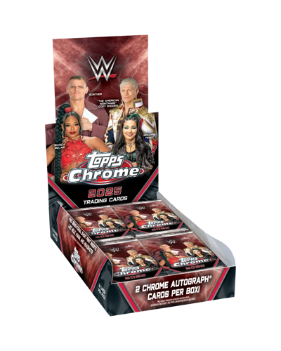 2025 Topps Chrome WWE Hobby