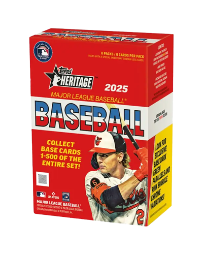 2025 Topps Heritage Baseball Blaster