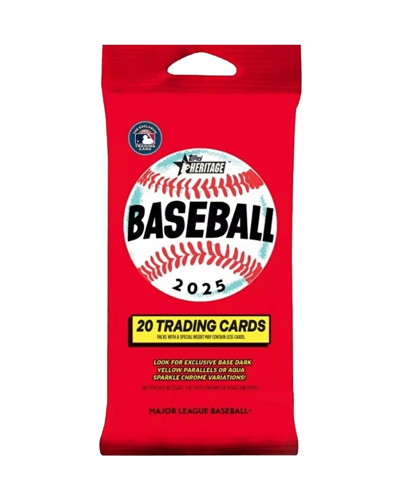 2025 Topps Heritage Baseball Fat Pack